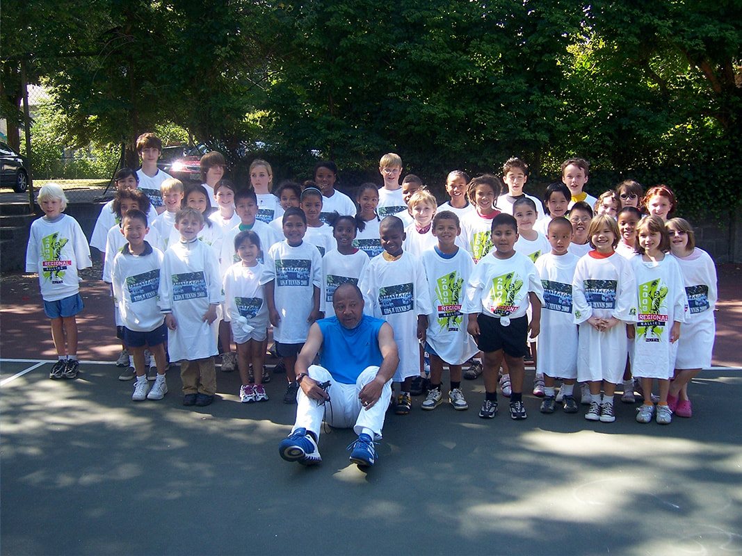 Players with coach